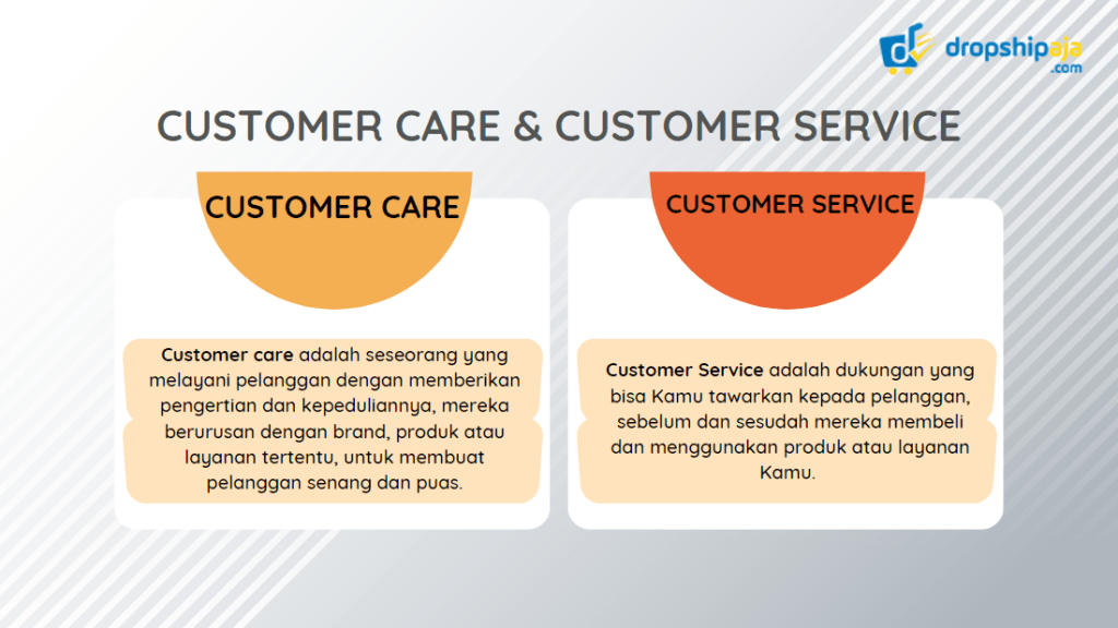 Perbedaan customer care dan customer service