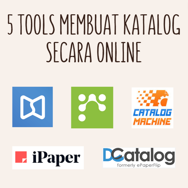 tools untuk membuat katalog online