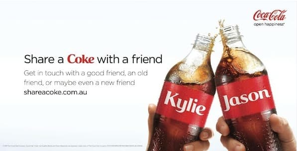 Coca Cola Share a Coke